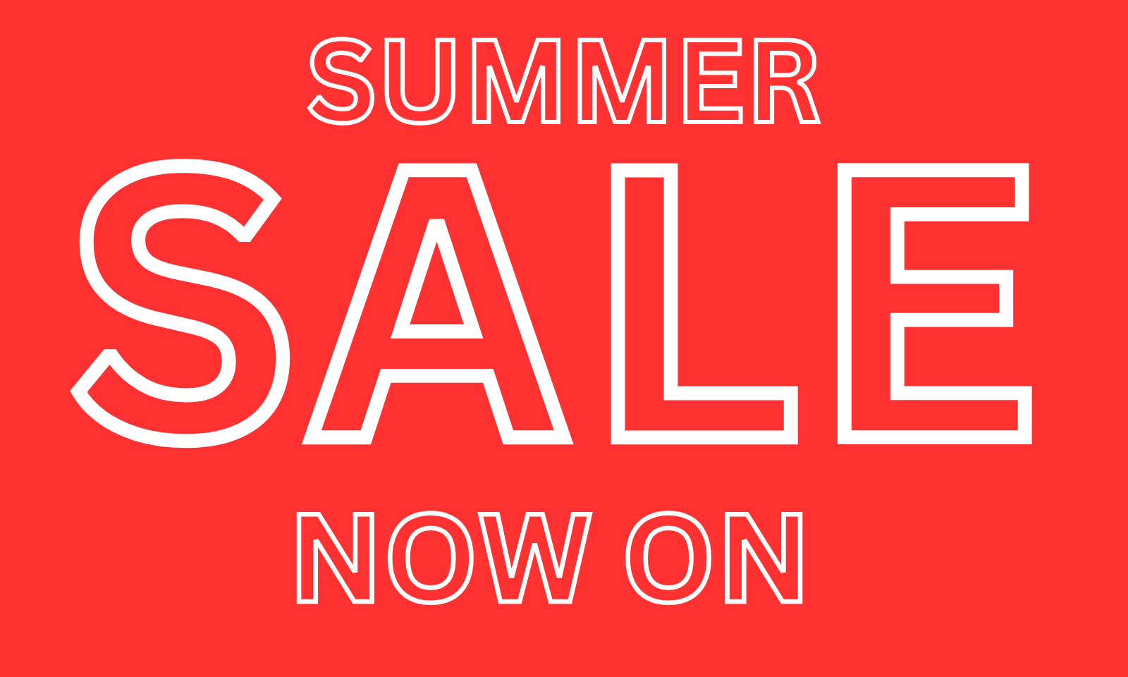 SUMMER SALE 2026 (EARLY)