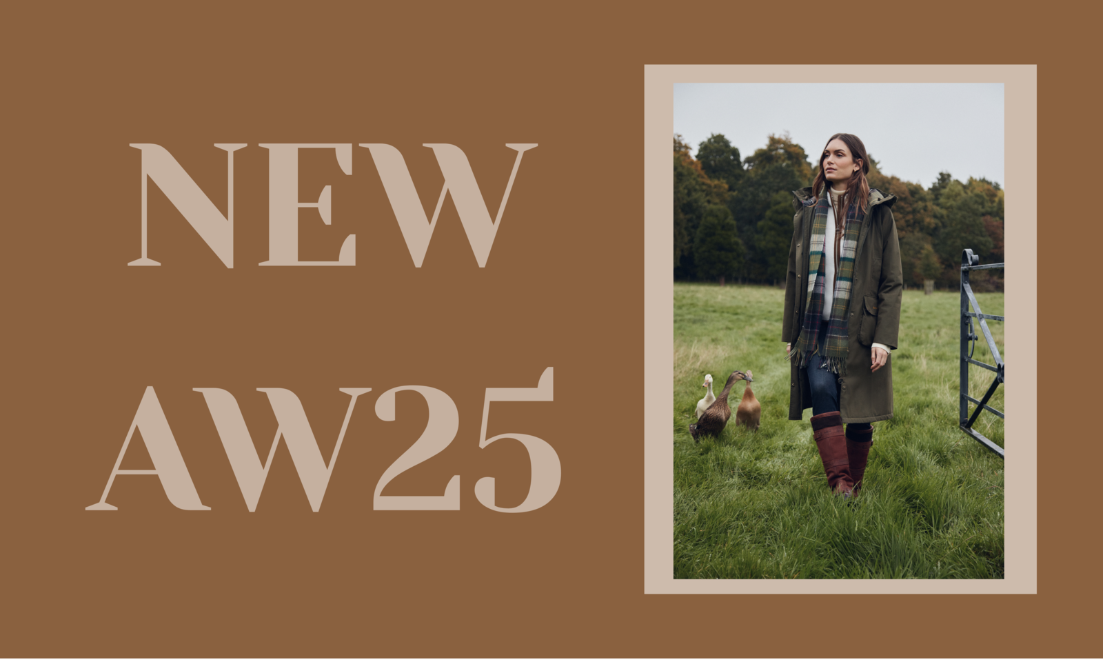 Barbour AW25 Banner
