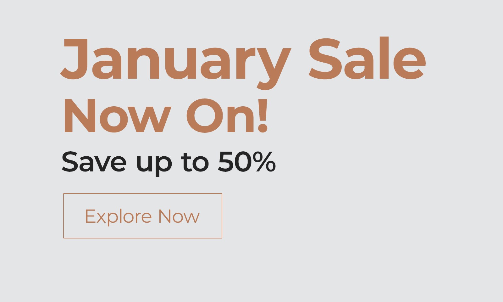 January Sale Now On!! Save up to 50% (2024)
