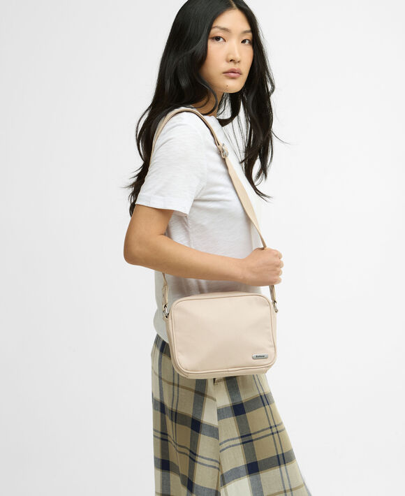 Barbour Olivia Crossbody Bag: Pebbled Pink