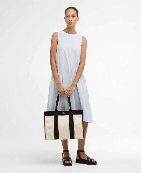 Barbour Selena Large Bag: Ecru