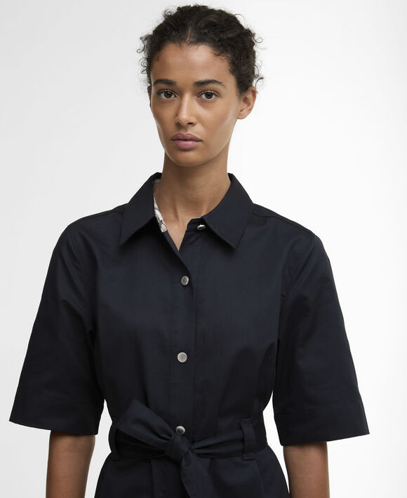 Barbour Sloanne Dress: Dark Navy