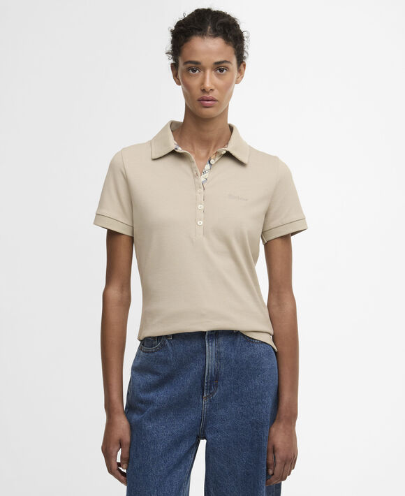 Barbour Portsdown Top: Light Sand