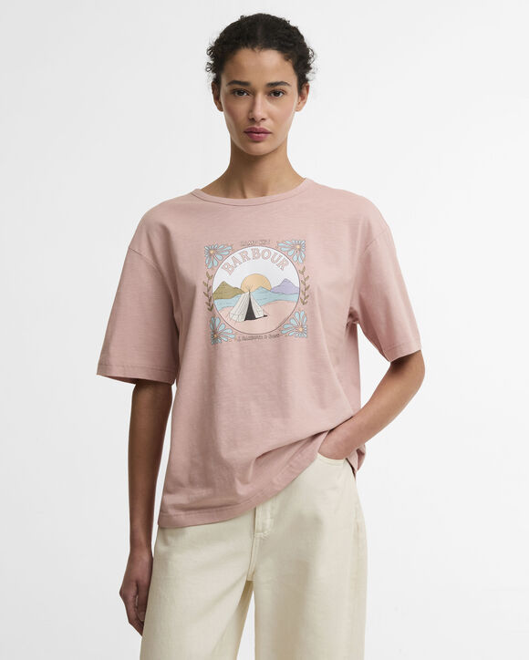 Barbour Orla T-Shirt: Gardenia