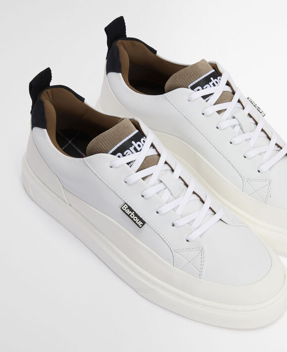 Barbour Stannington Trainer: White/Navy