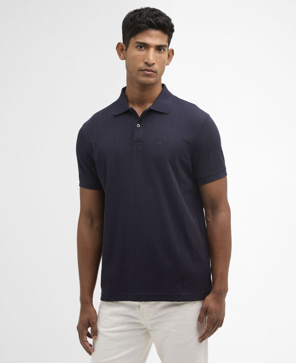 Barbour Harwell Polo: Navy