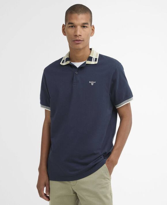 Barbour Callington Polo: Navy