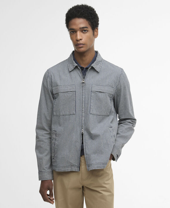 Barbour Willowburn Overshirt: Navy