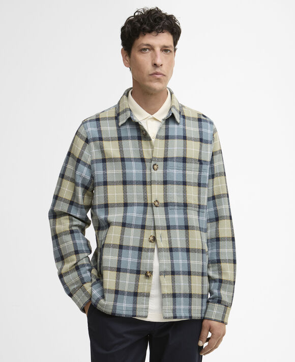 Barbour Vennel Overshirt: Highland Loch Tartan