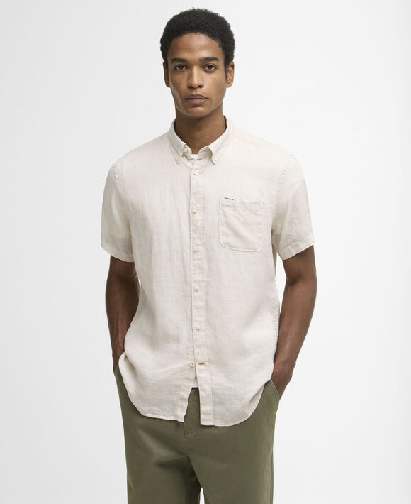 Barbour Linton Shirt: Mist