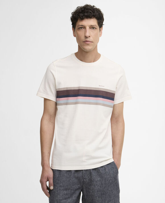 Barbour Newsham T-shirt: Whisper White