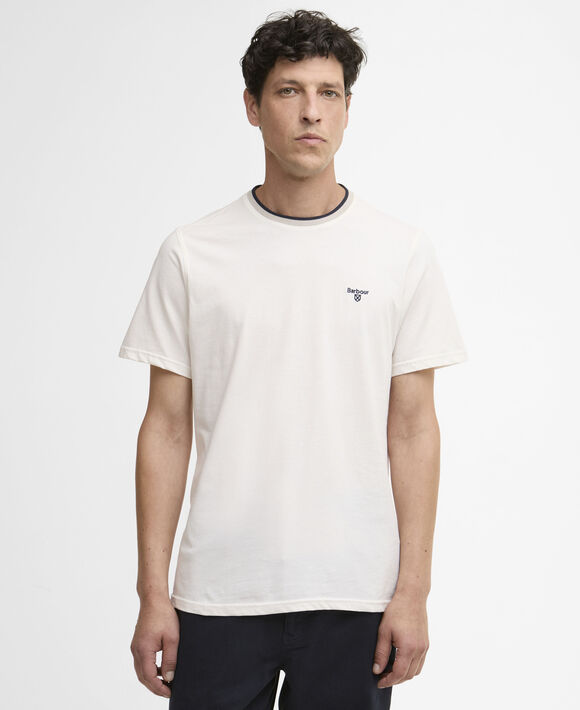 Barbour Cornsay T-shirt: Whisper White