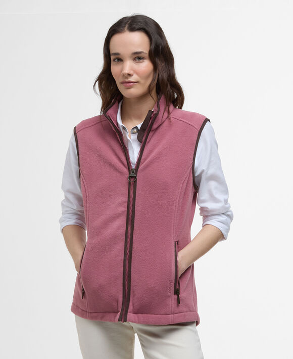 Barbour Country Colton Fleece Gilet: Deep Pruce