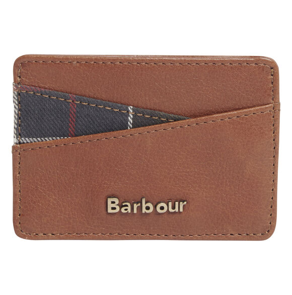 Barbour Katrine Leather Card Holder: Brown