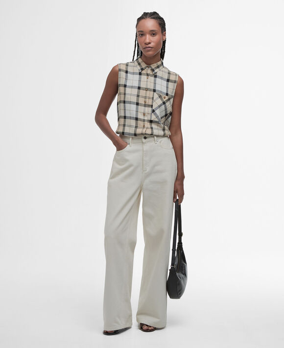 Barbour Agnes Shirt: Safari