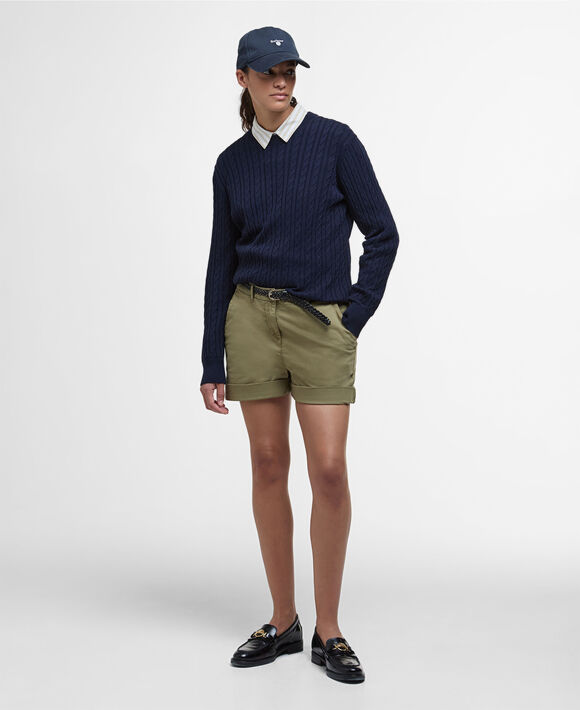 Barbour Chino Shorts: Khaki Khaki