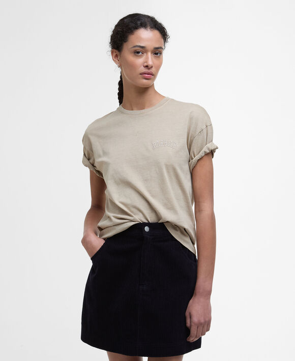 Barbour Sandgate T-shirt: Light Sand