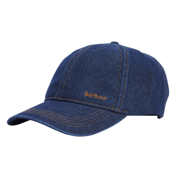 Barbour Grindle Cap: Denim