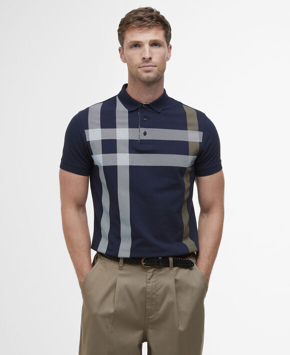Barbour Blaine Polo: Navy