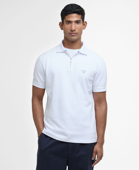 Barbour Hingham Polo: White