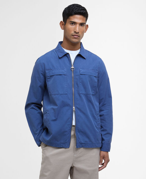 Barbour Glendale Overshirt: Oceana