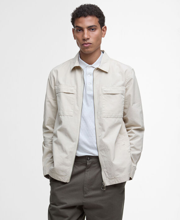 Barbour Glendale Overshirt: Mist