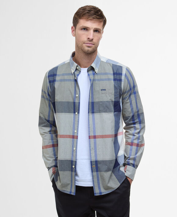 Barbour Harris Shirt: Bleached Pine
