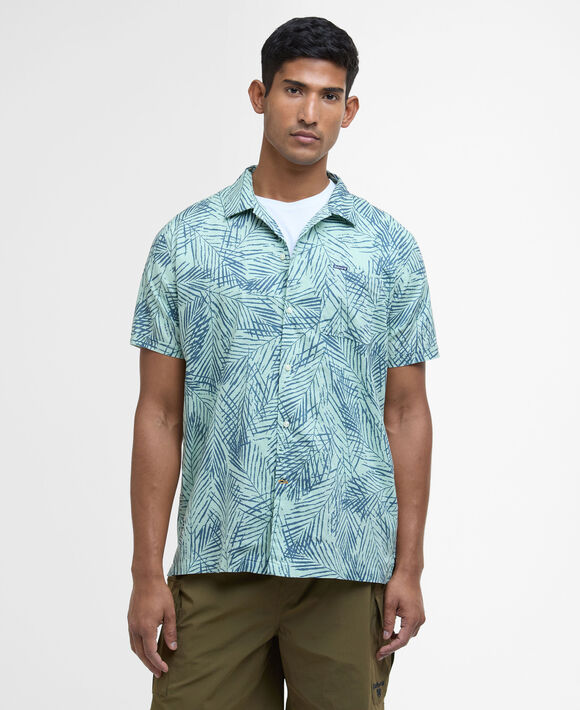 Barbour Falmouth Shirt: Pale Apple