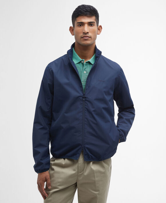 Barbour Korbel Waterproof Jacket: Navy