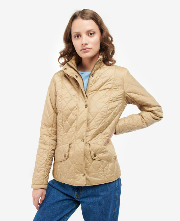 Barbour Flyweight Cavalry Quited Jacket: Trench