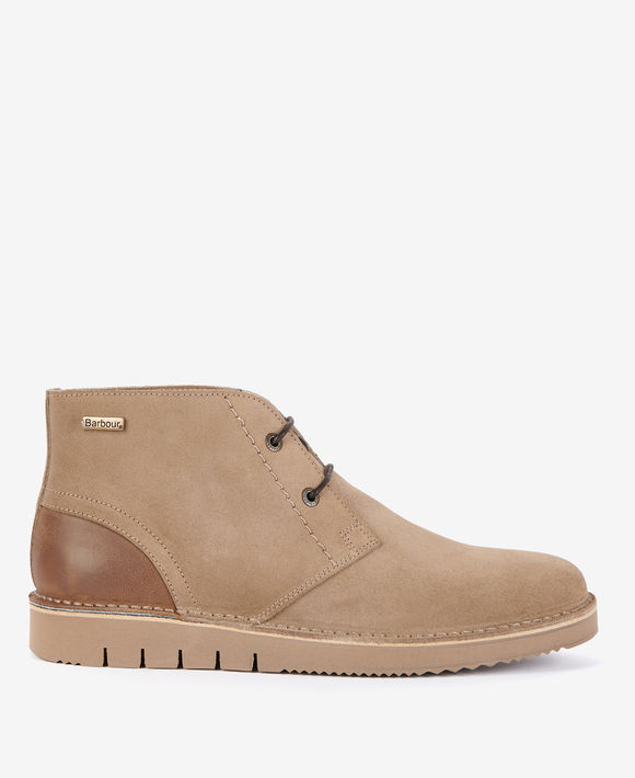 Barbour Kent Desert Boot: Sand Suede