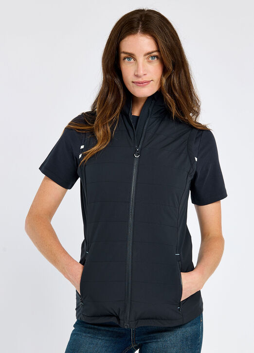 Dubarry Bayside Gilet: Navy
