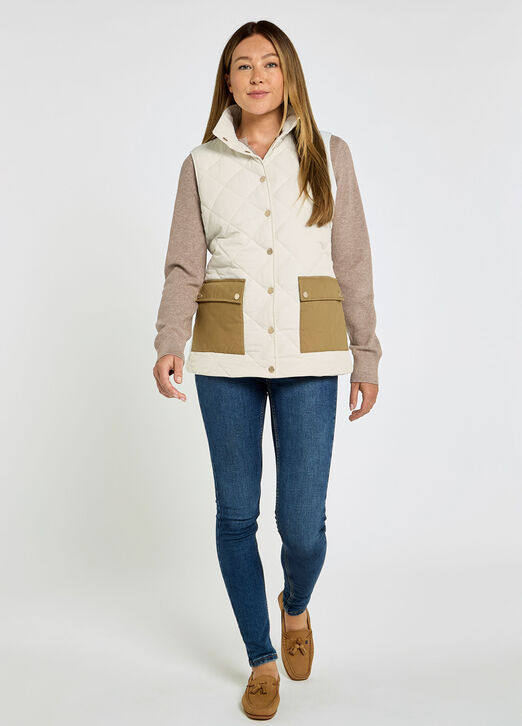 Dubarry Clashmore Gilet: Dove