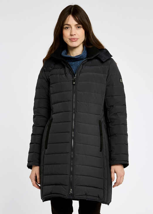 Dubarry Ballybrophy Quilted Jacket: Charcoal