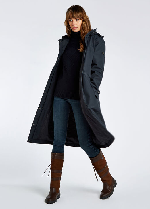 Dubarry Alderford Coat: Navy