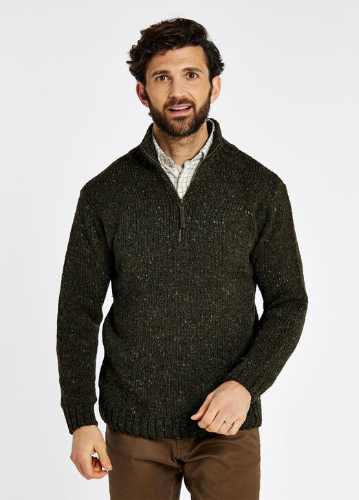 Dubarry Callaghan Sweater: Olive