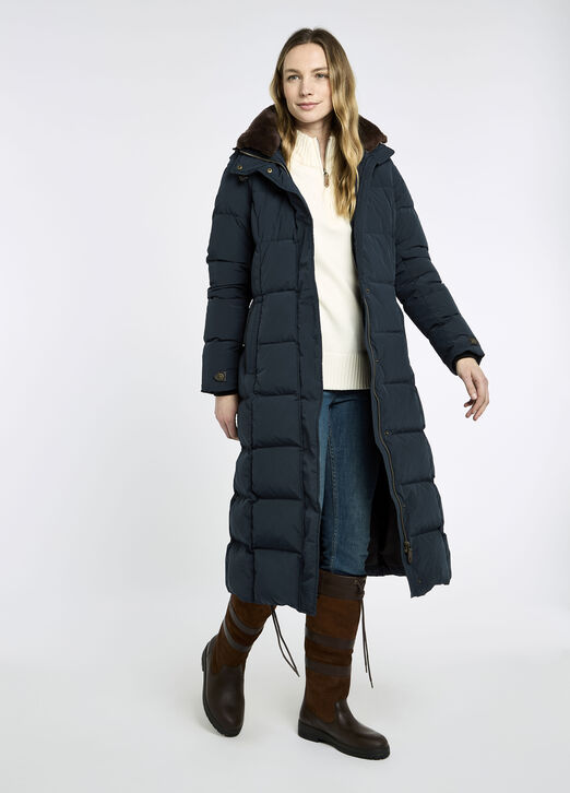 Dubarry Alderborough Coat: Navy