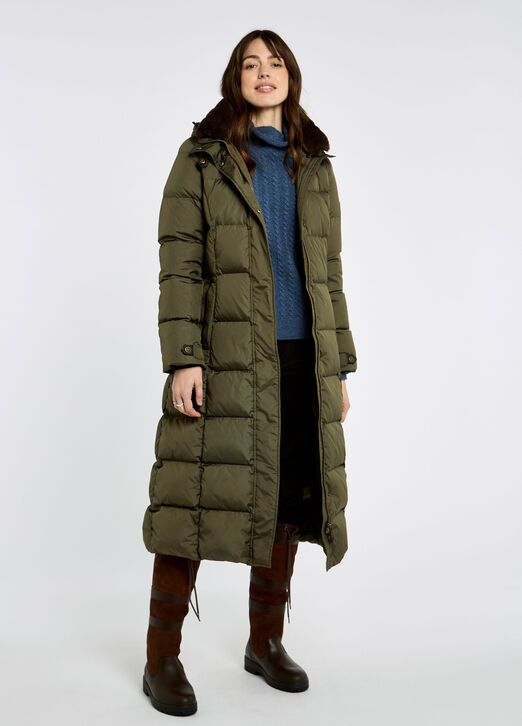Dubarry Alderborough Coat: Olive