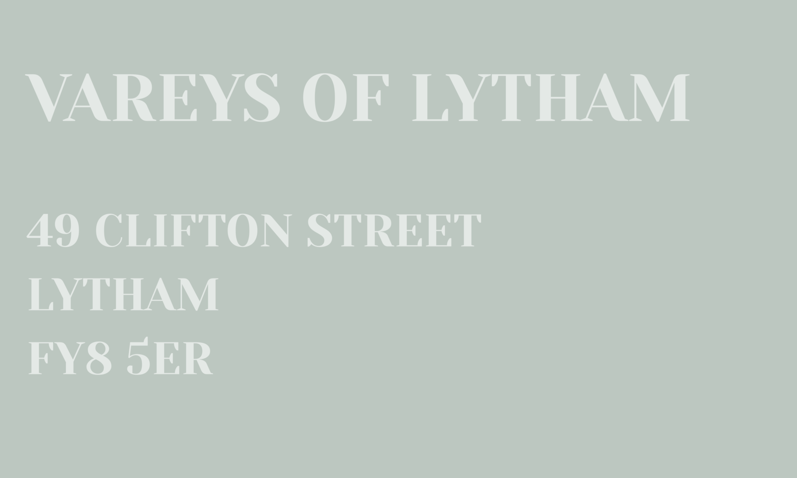 Vareys of Lytham