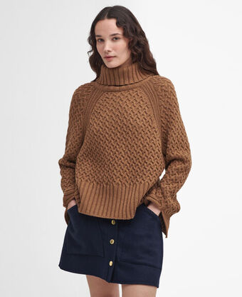 Malton roll neck jumper