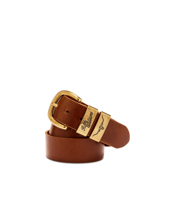 R.M Williams Drover Belt: Caramel