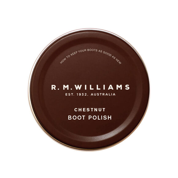 RM Williams Stockman's Boot Polish: Chestnut