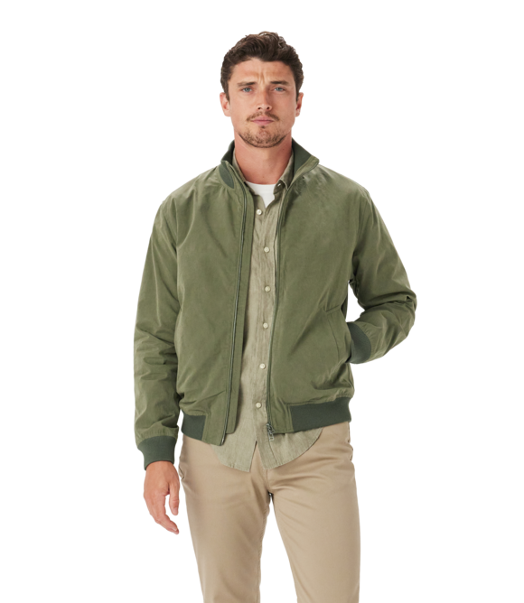 R.M.Williams Palmer Bomber Jacket: Khaki
