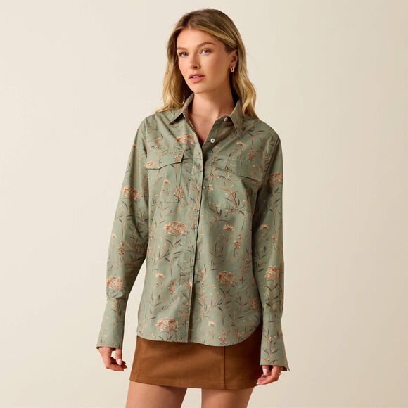 Ariat Wolseley Shirt: Botanical Print