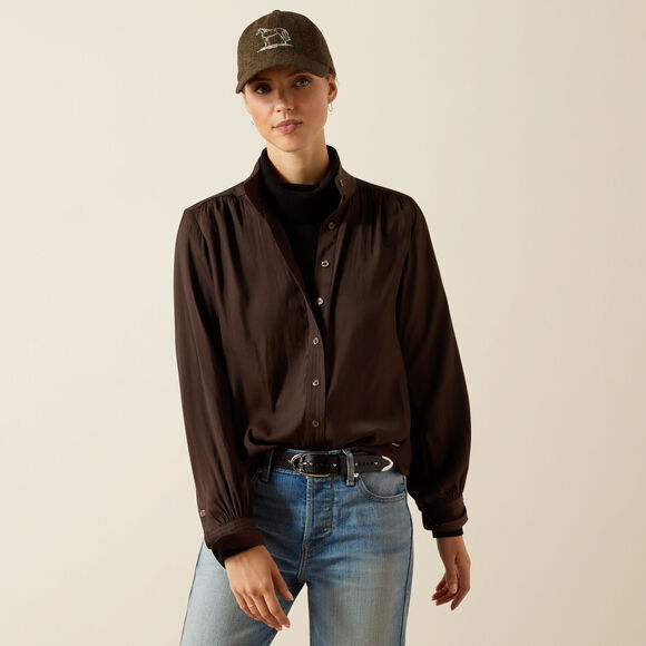Ariat Kildwick Shirt: Coffee Bean