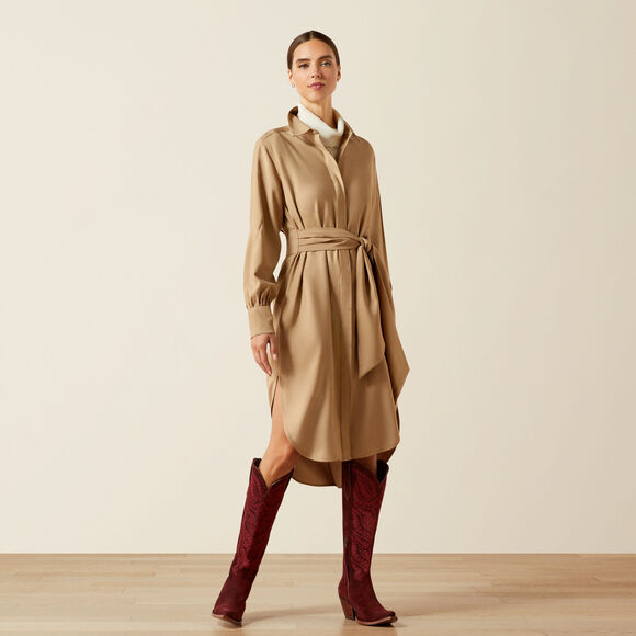 Ariat Culham Dress: French Khaki