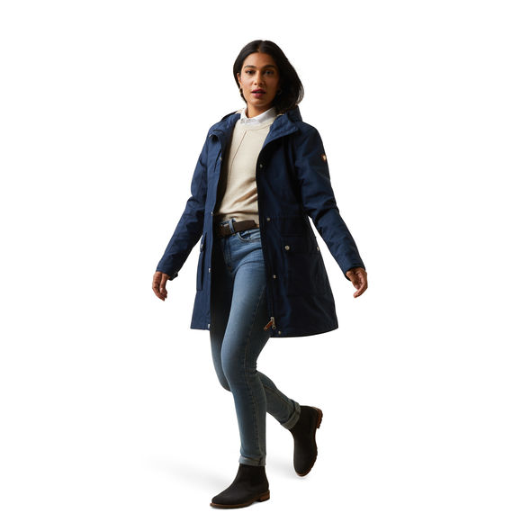 Ariat Atherton Waterproof Jacket: Navy