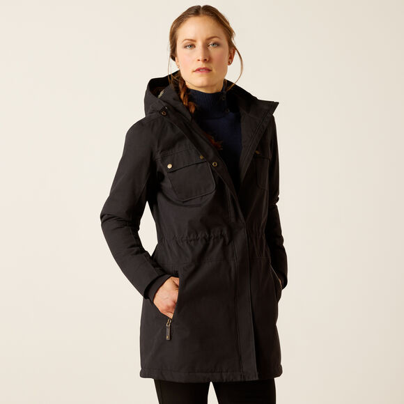 Ariat Argentium Parka Jacket: Black