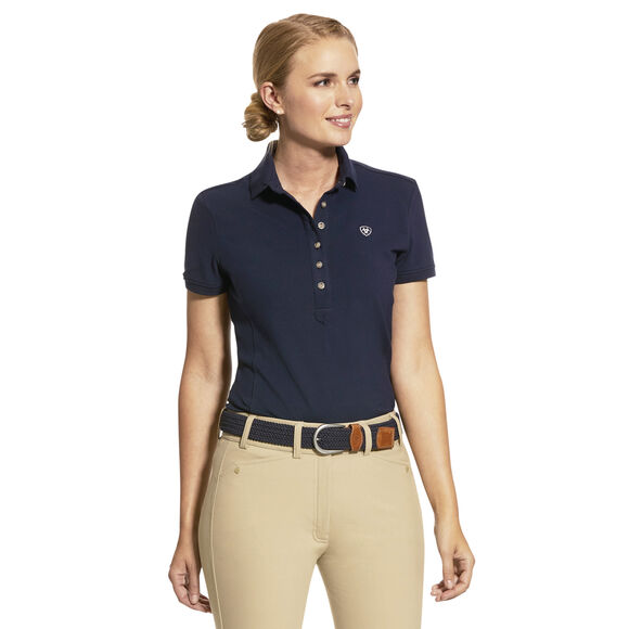 Ariat Prix Polo Shirt: Navy
