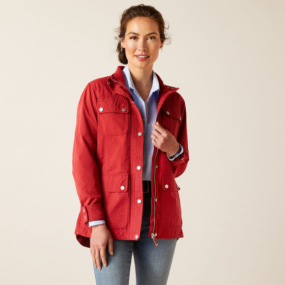 Ariat Calumet Field Jacket: Karanda Red